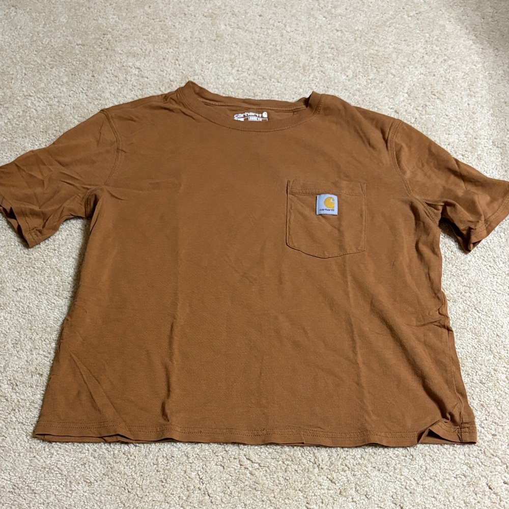 Carhartt Women’s Tan Short Sleeve Tee